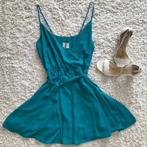 2 for 25🌿 Teal Flowy Dress
